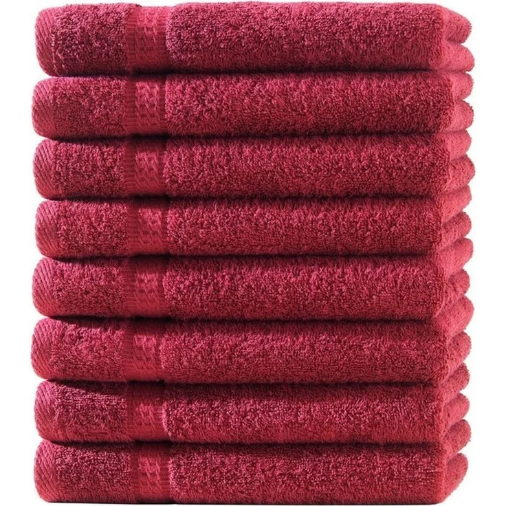 Hometex Premium Textiles Handtuch in Premium Qualität 500 g/m², Feinster Frottier-Stoff 100% Baumwolle, 8x Gästetuch, weich, saugfähig, extra schwer & flauschig - TEST BILD TOP MARKE 2025 – Bild 1