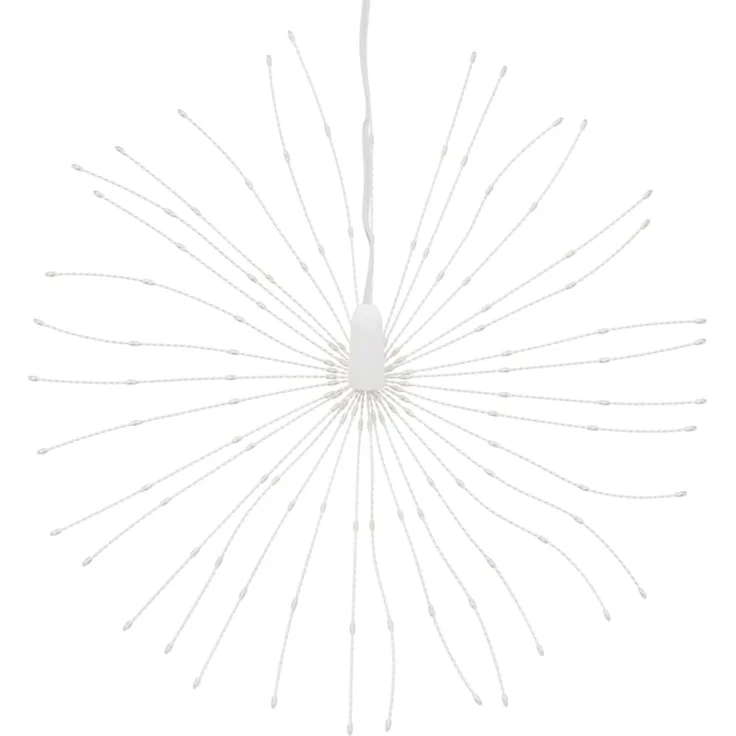 vidaXL Weihnachtsbeleuchtungen Feuerwerk 8 Stk. 140 LEDs Warmweiß 17cm 3190511 – Bild 5