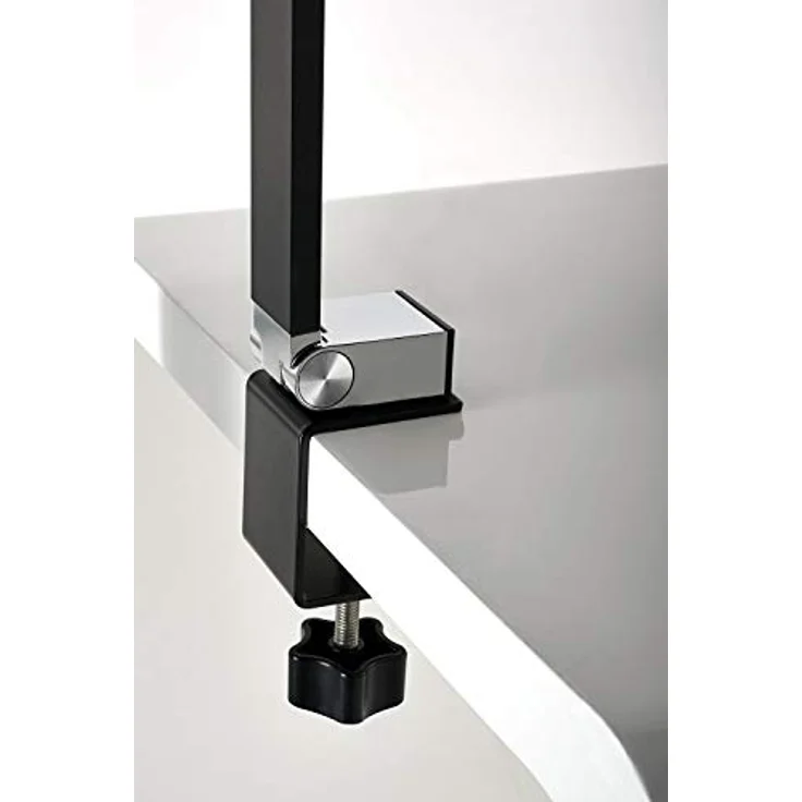 ALCO Schreibtischleuchte Alu/KU schwarz mit Tischklemme, 10,8 W LED, stufenlos einstellbar, 720 mm Höhe – Bild 2
