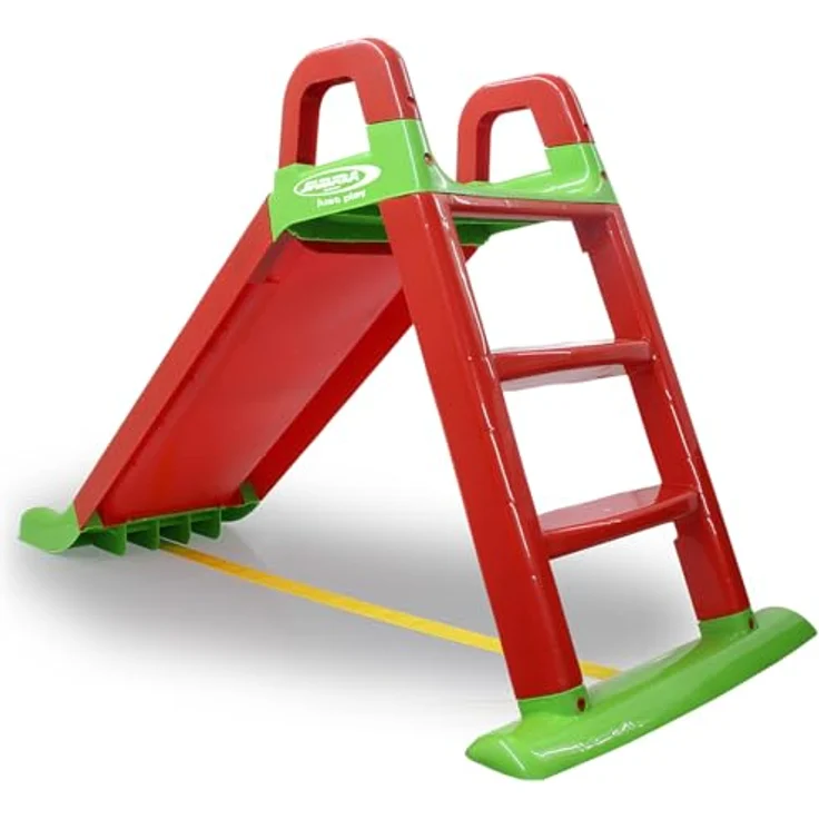 Jamara 460501 'Funny Slide' Rutsche, 145 x 59 x 79 cm, ab einem Jahr, rot – Bild 7