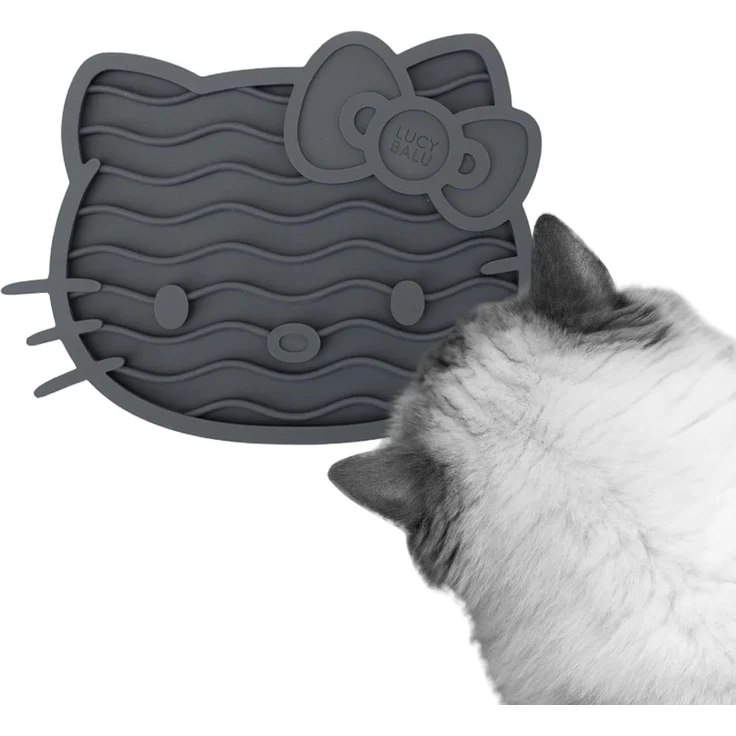 LucyBalu Antischlingnapf ZENCAT Schleckmatte für Katzen