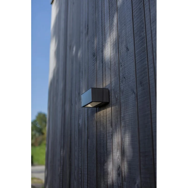Außenwandleuchte, LEDs/230V/10,5W, 4000K, GEMINI Edelstahl Edelstahl 10,5W, 500 lm, 4000K B 140, H 65, T 89 – Bild 7