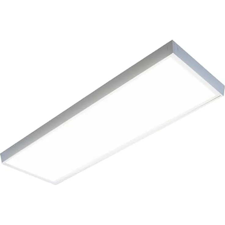 LUXULA LED Deckenleuchte lang 120cm - 36W, 4000K Neutralweiß, 3600lm – LED Panel 120x30cm inkl. 230V Netzteil – Flache LED Deckenlampe für Wohnzimmer, Schlafzimmer, Küche, Büro - 120x30x6,4cm