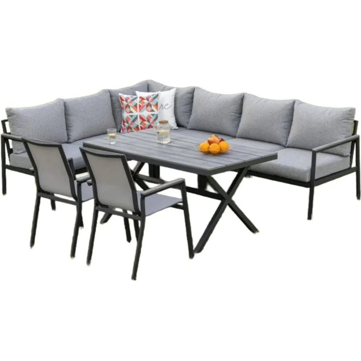 Gardissimo Alu Garten Ecklounge / Sitzgruppe "Jolene" – Bild 1