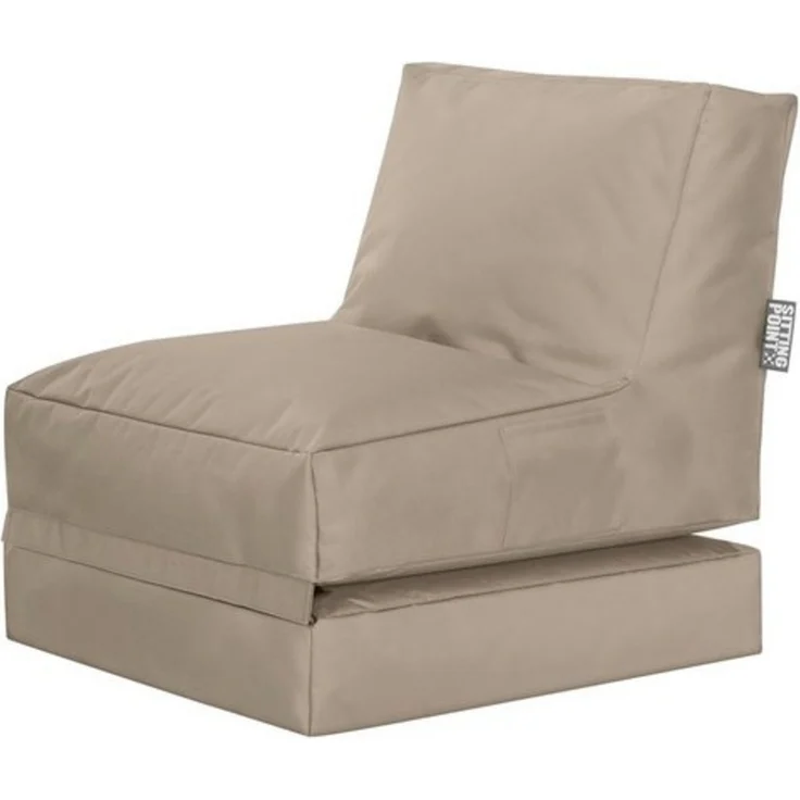 Sitting Point Sitzsack Twist Scuba, Khaki – Bild 4