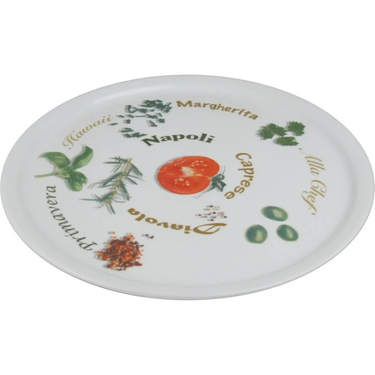 Retsch Arzberg Pizzateller Ø 30cm mit Dekor Set, (4 St), aus Porzellan spülmaschinengeeignet, pro Set 2 verschiedene Motive – Bild 3