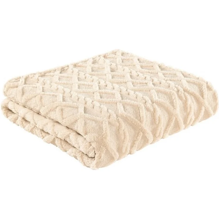 Wohndecke Siera, Kuscheldecke 150x200 cm fürs Wohnzimmer oder Sofa, Delindo Lifestyle – Bild 4