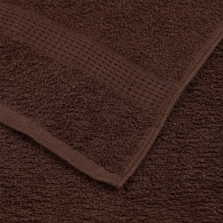 vidaXL Saunatücher FROGN 10 Stk. Braun 80x200 cm 360 g/m² 136769 – Bild 6