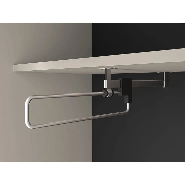 Selsey “Caletto’ Garderobenschrank eintürig, beige, ca. 190 x 55 x 34 cm – Bild 9