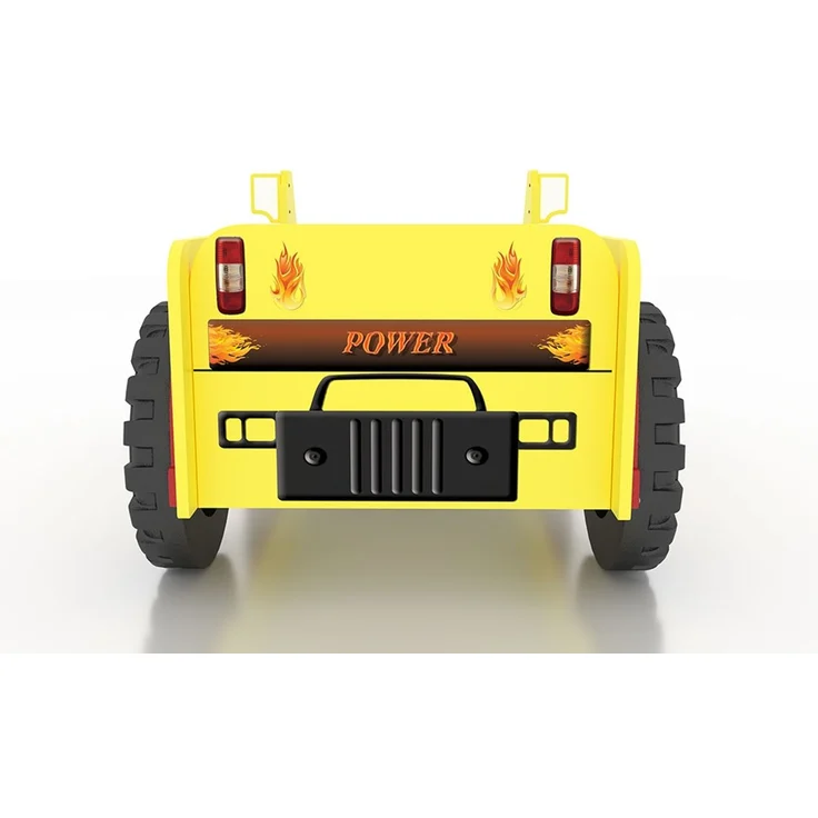 Autobett Monster Truck mit Matratze & Lattenrost – Bild 9