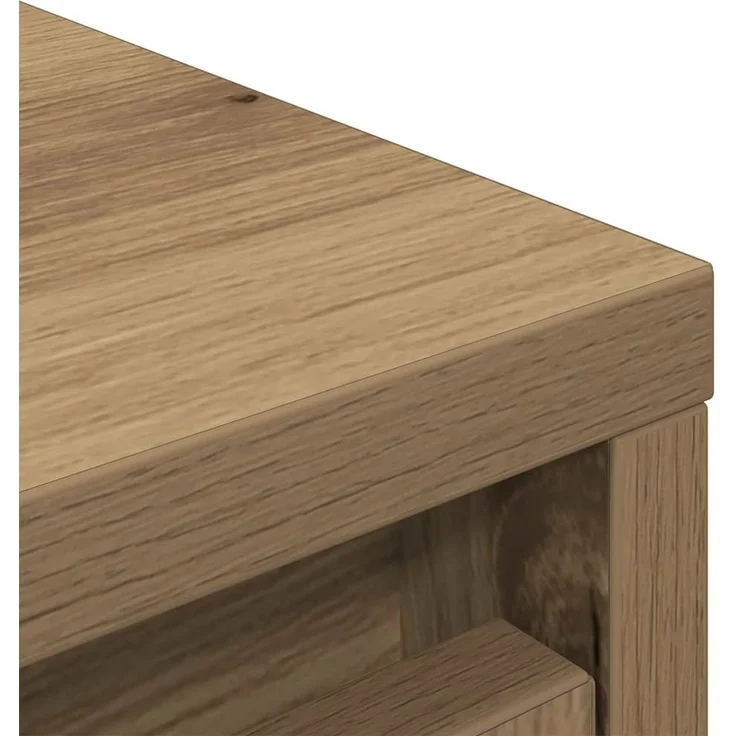 vidaXL Schuhschrank Artisan-Eiche 29,5x34x76 cm Holzwerkstoff 861867 – Bild 9