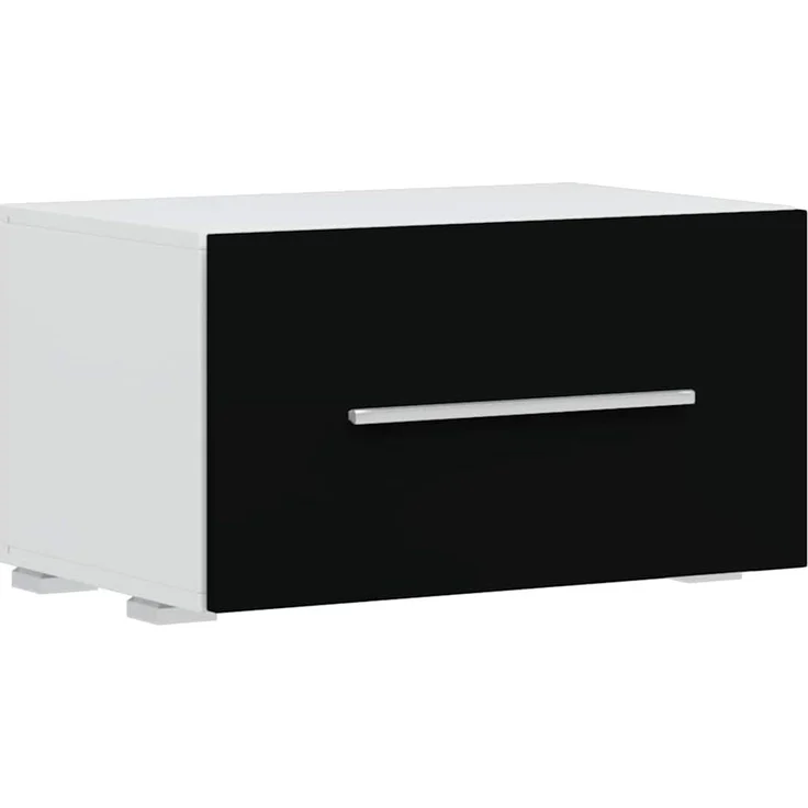 vidaXL 5-tlg. Wohnwand mit LED-Beleuchtung Mattschwarz Holzwerkstoff 3324230 – Bild 9
