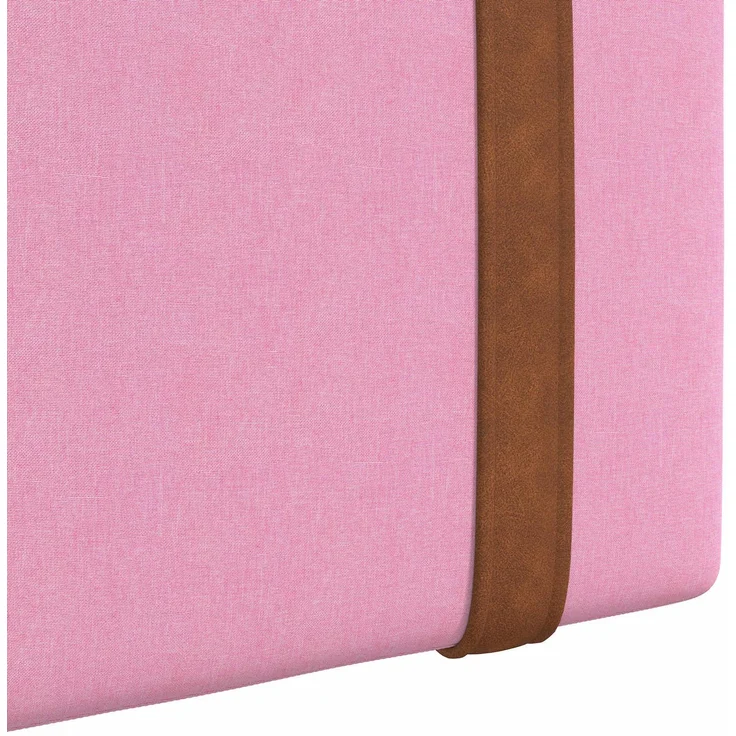 vidaXL Hängendes Kopfteil Rosa Antikes PU 5 x 170 x 55 cm – Bild 7