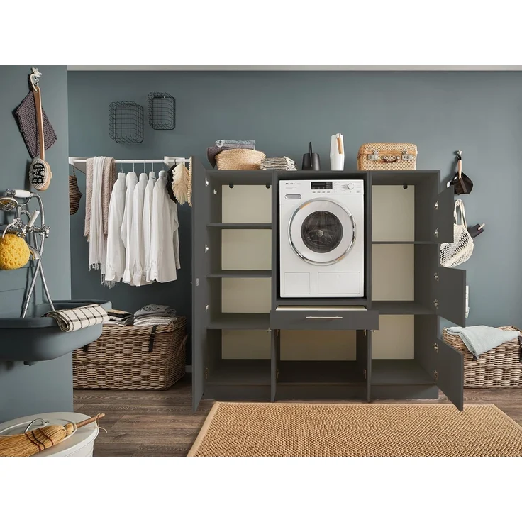Laundreezy Mehrzweckschrank-Set LAUNDREEZY LDSK8, Breite 167,5 cm – Bild 4