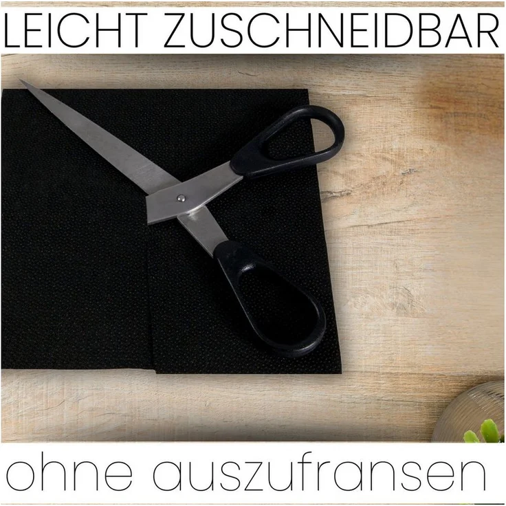 Sensalux Tischdecke Tischdeckenrolle 80g/m², bis zu 45% Recyclat, 1,19m x 10m, Schwarz – Bild 3