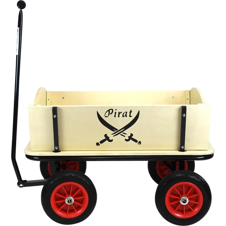 Beachtrekker 'Style' Holzbollerwagen Blau