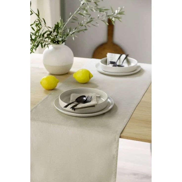 SCHÖNER WOHNEN-Kollektion Tischläufer TISCHLÄUFER Tischläufer (1-tlg), 40x150 cm in Beige – Bild 2