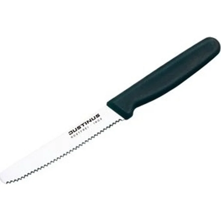 Justinus Brötchenmesser FINE CUT, Schwarz, Kunststoff – Bild 4