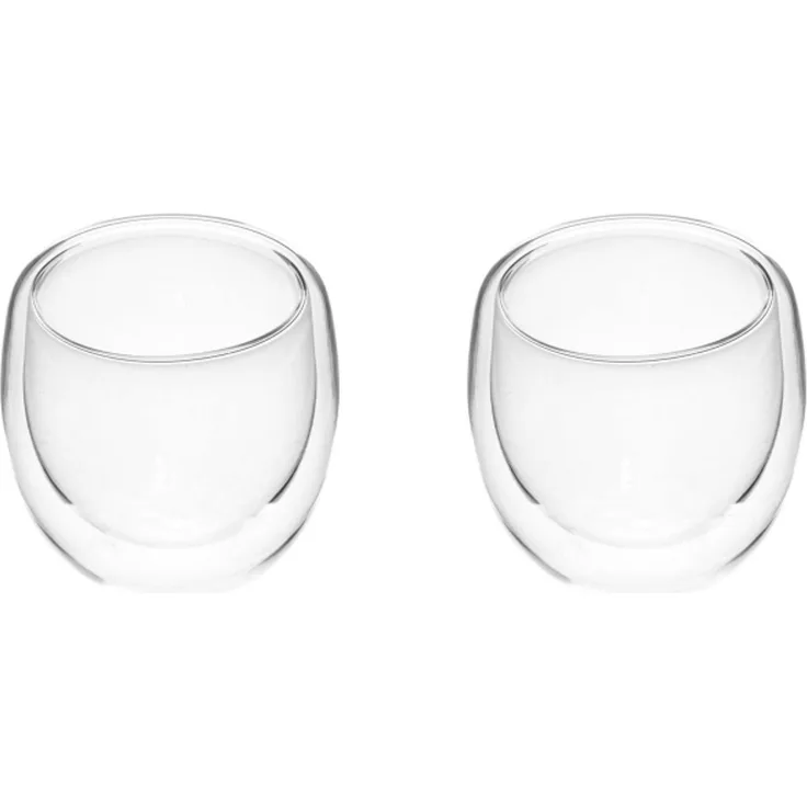 Doppelwandige Gläser 20 cl 2er-Pack