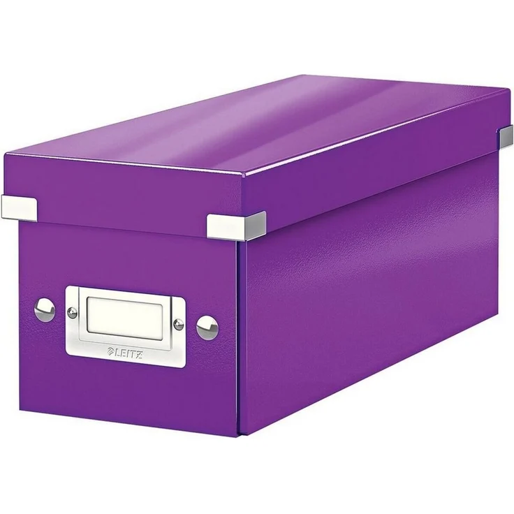 Leitz Ablagebox Click & Store CD violett – Bild 1