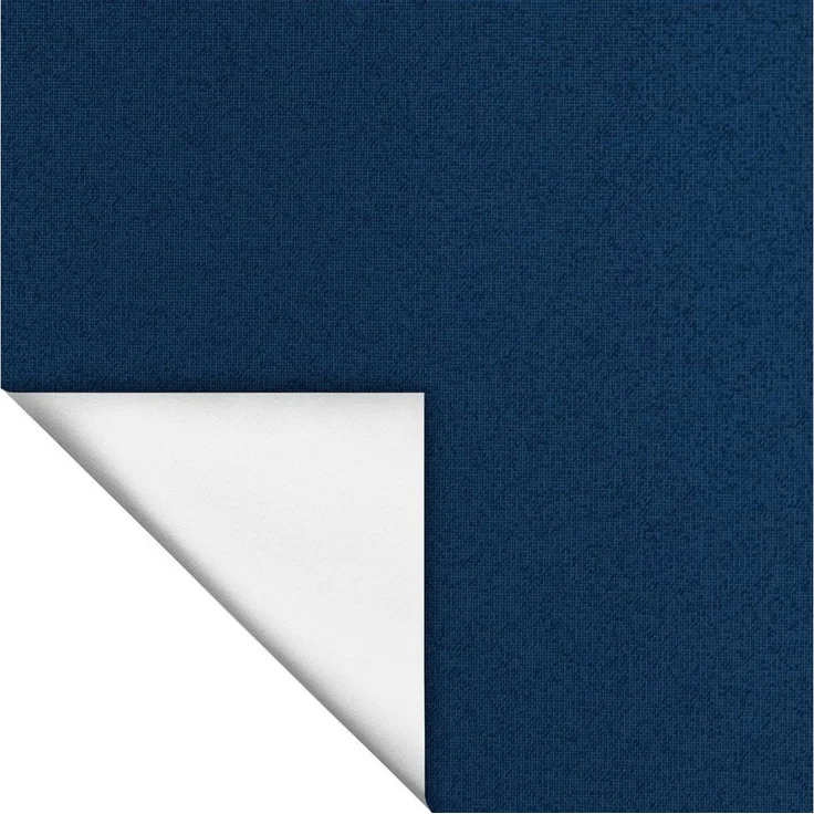 Dachfensterrollo Haftfix Hitzeschutz Abdunkelung, LICHTBLICK ORIGINAL, verdunkelnd, ohne Bohren, verspannt, Haftfix, mit Thermobeschichtung, mit Saugnapf, Blau, B36 x H76 cm – Bild 3