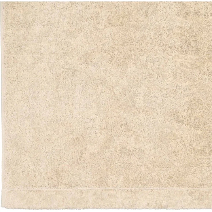 CAWÖ Handtuch, 3er Pack - Lifestyle, Walkfrottier, Baumwolle, einfarbig Beige 50x100cm – Bild 4