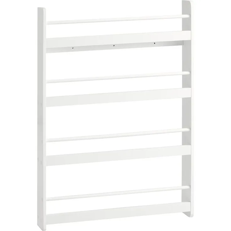 SoBuy Kinder-Bücherregal mit 4 Ablagen, weiß