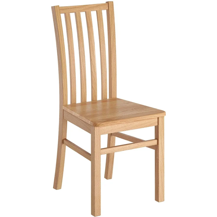 Esszimmerstuhl Holzstuhl Stuhl Buche natur V-90.72-75 Einzelartikel – Bild 1