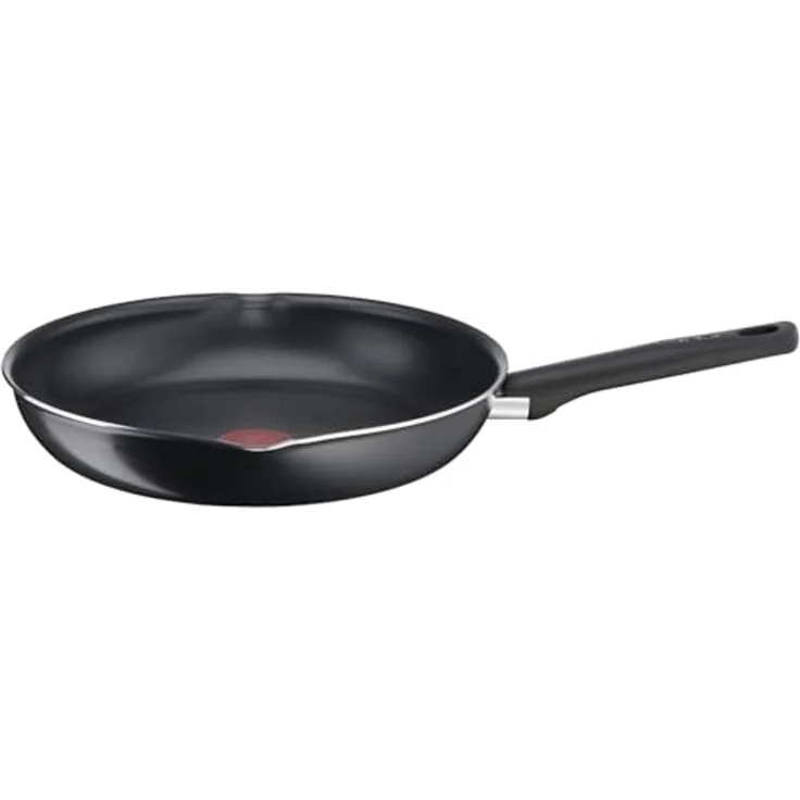 Tefal B56490 Day By Day On 3-Teiliges Pfannenset 20/24/28 Cm | Antihaftversiegeltes Kochgeschirr | Tiefe Form | Hochleistungsfähige Titanium Antihaftversiegelung | Temperaturindikator, Schwarz – Bild 4