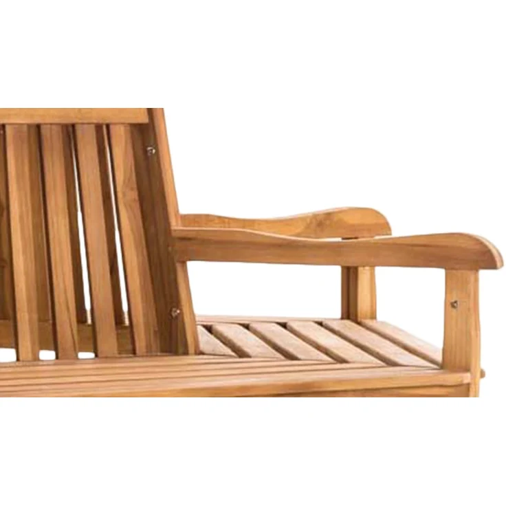 Baumbank HANIM - Holz Teak 250x125x93 cm | Halbrunde Sitzbank Mit Lehne Baumbank Gartenbank Für Baum – Bild 4