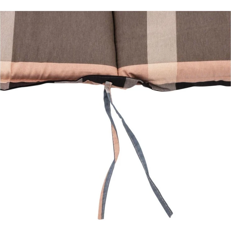 Spetebo Hochlehnerauflage Universal Hochlehner Auflage 123 cm, (Packung, 1 St, 1 Auflage), Polsterauflage für Hochlehner Gartenstühle – Bild 3