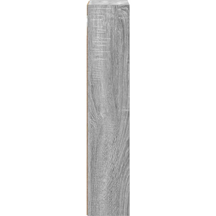 vidaXL Badezimmer-Wandschrank mit Regal Graues Sonoma 30 x 14 x 70 cm 889332 – Bild 5