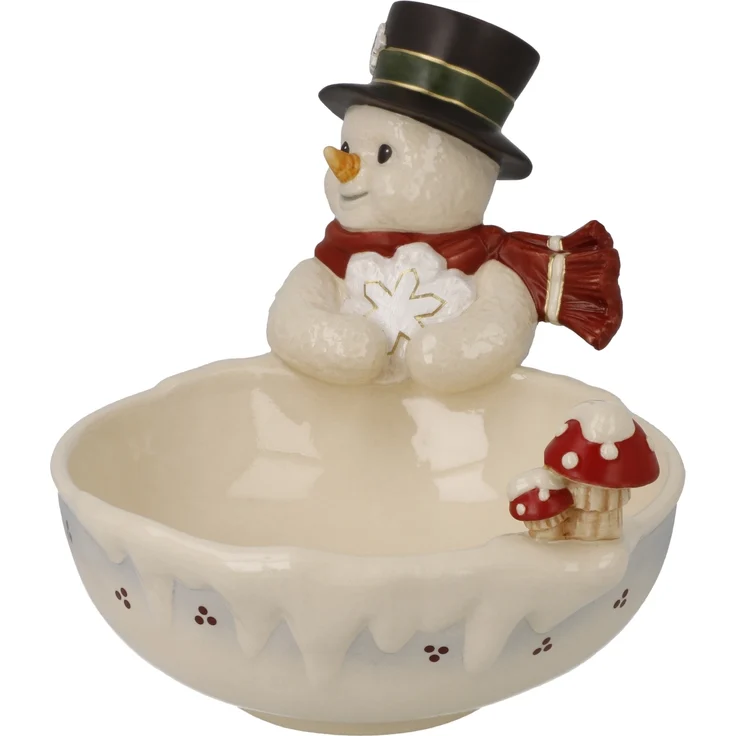 Goebel / Verschneiter Winter,Schale,17,5cm x 12,5cm x 12,0cm / Steingut / 17,5cm x 12,5cm x 12,0cm – Bild 3