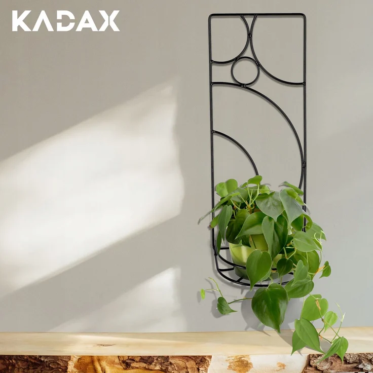 KADAX Blumentopfständer, Metall, hängend, 50 cm – Bild 7