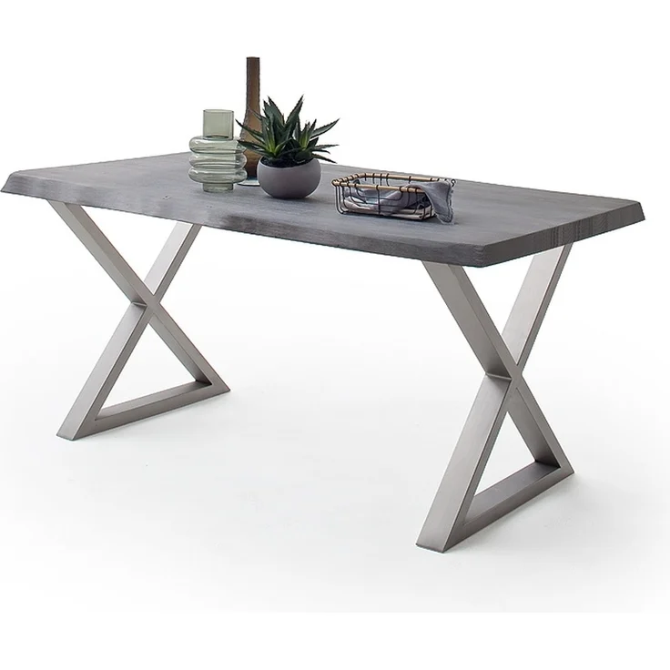 Tischgestell >CALABRIA< (2er-Set) in silber - 73x74x8 (BxHxT) – Bild 3