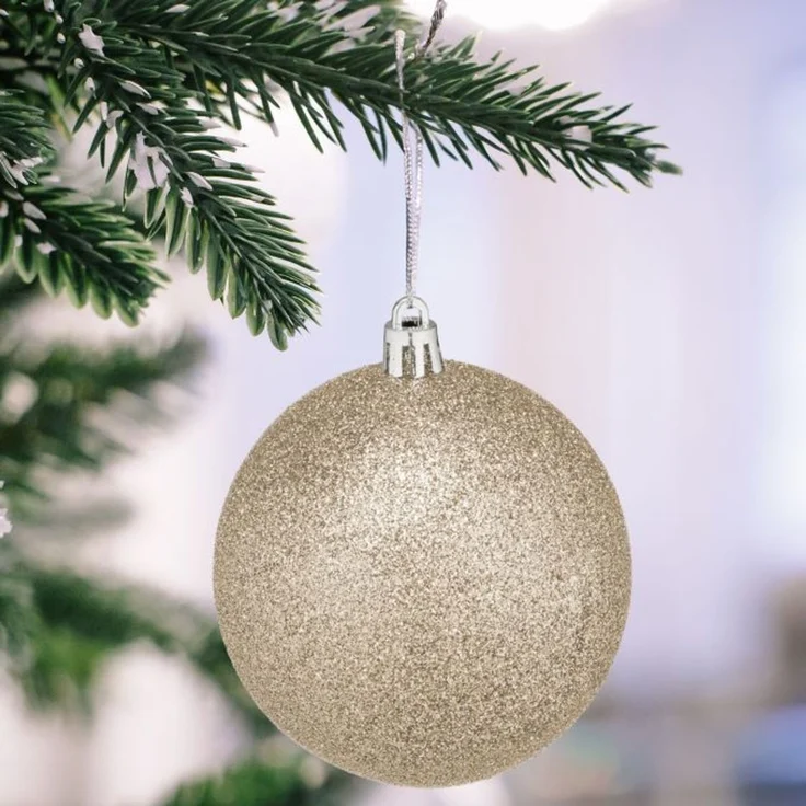 Relaxdays Weihnachtskugeln im 110er Set – Bild 2