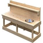 Karibu Kinderspielgerät Matschküche Sandy naturbelassen