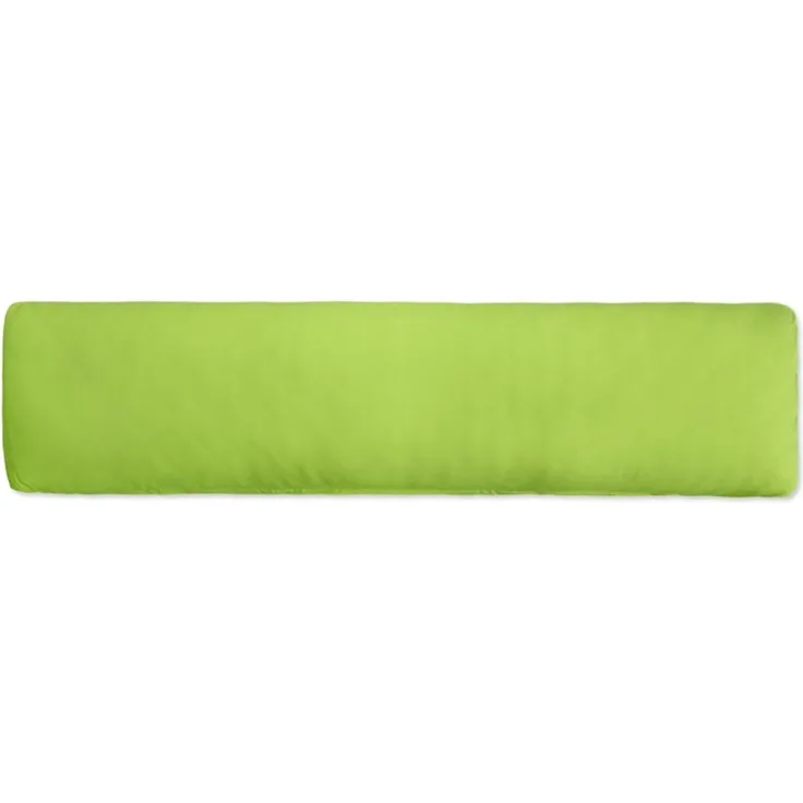 Traumschlaf Basic Single Jersey Seitenschläferkissen Bezug|40x140 cm| apfelgrün