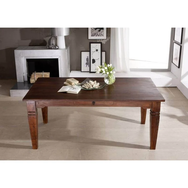Esstisch Akazie 200x100x76 nougat lackiert OXFORD #605 – Bild 3