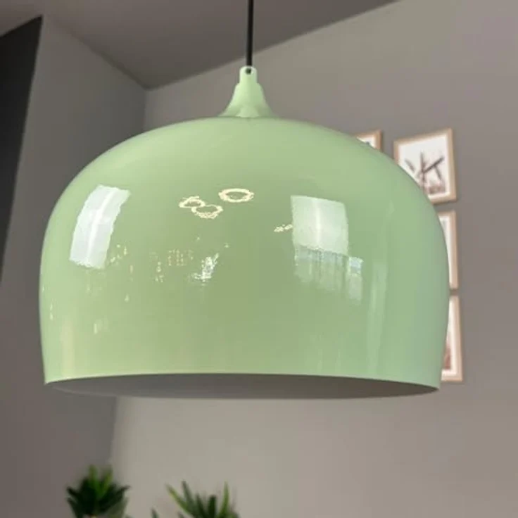 Bamyum Pendelleuchte Bamyum Pendelleuchte Vintage I Kreis I Metall Ø30 cm Lampe, ohne Leuchtmittel – Bild 4