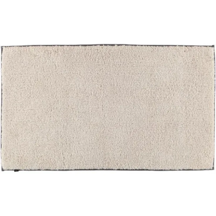 Cawö Badematte Badteppich Frame Uni Travertin (60x100 cm)