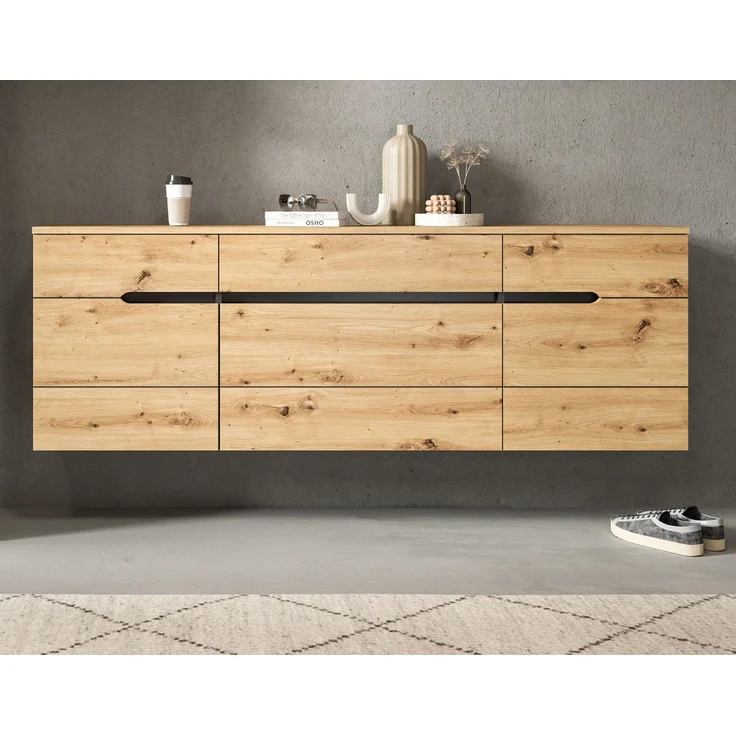 Canu Garderobenschrank hängend in Artisan Nachbildung – Bild 6