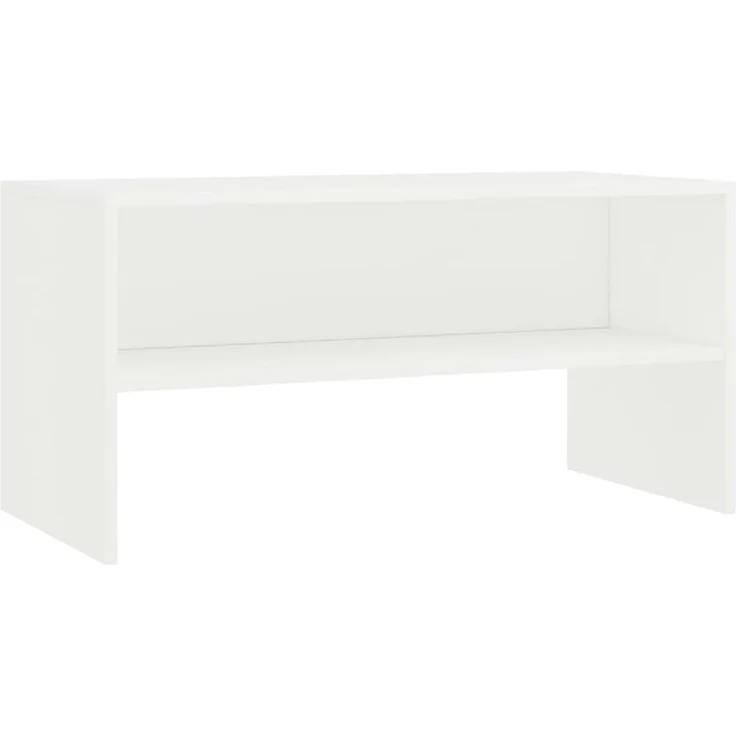vidaXL TV-Schrank Weiß 80x40x40cm Holzwerkstoff 800054 – Bild 2