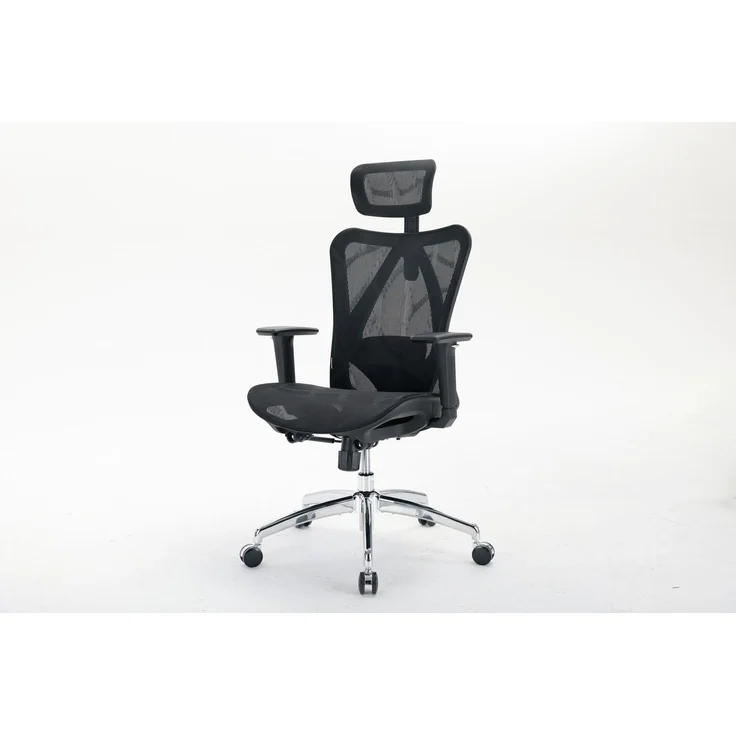 Sihoo Ergonomischer Stuhl M57, 126 x 75 cm, in Schwarz – Bild 3