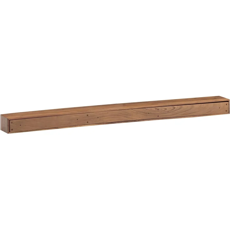 Rustikales Wandboard Osbon – Massivholz Balkendesign mit 100 cm Breite – Platz für Deko, Bilder & mehr | massivum – Bild 3