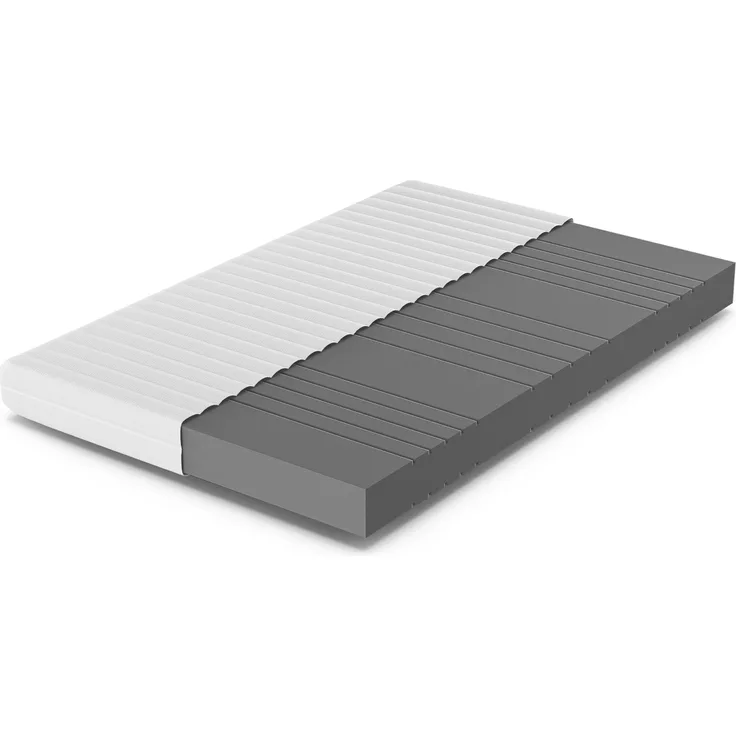 Matratze KSP-500 - Das Original - 7-Zonen- Kaltschaummatratze mit waschbaren Klimafaserbezug, Größe: 140x200, Härtegrad: H2