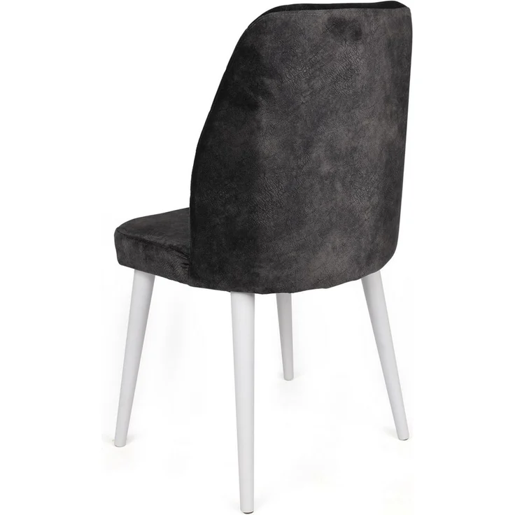 Skye Decor 'Dallas-587 V2' Stuhlset (2-teilig), Anthrazit / Weiß, 50 x 90 x 49 cm – Bild 3