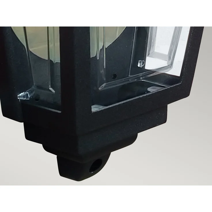Elstead Lighting Deco Lane Wandleuchte 1-Light Schwarz IP44 E27 – Bild 7