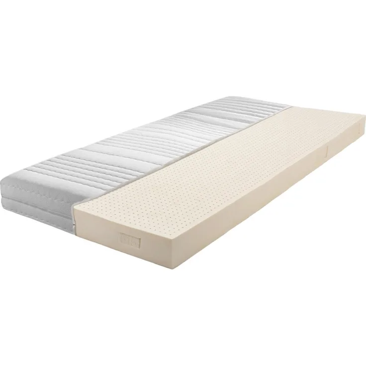Latexmatratze Kinder- und Jugendmatratze NATURA H1/2 (RG 75).., RAVENSBERGER Matratzen, 15 cm hoch, 100 % Naturlatex, AIRSTREAM-Belüftung, 7 Zonen, zertifiziert