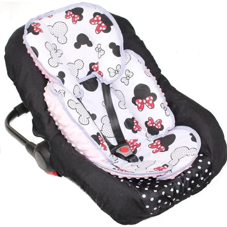 Primawela Sitzverkleinerer Sitzverkleinerer MINKY Einlage Baby Kind für Auto Babyschale Einsatz – Bild 4